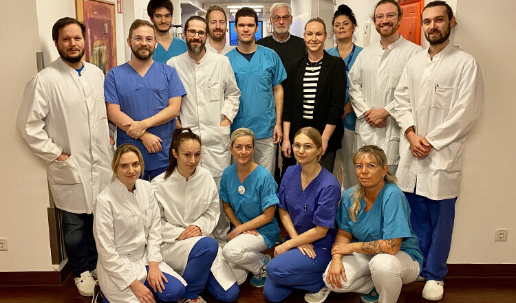 Gruppenfoto von unserem Team der Klinik für Urologie